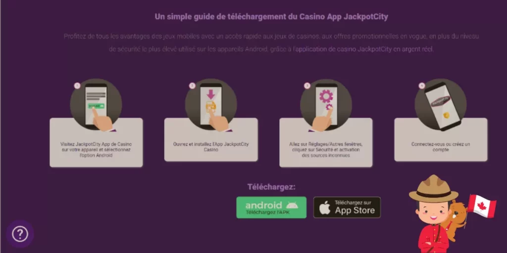 Jackpot city casino mobile app