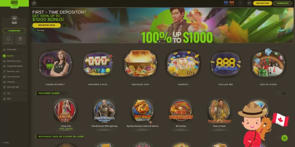 888 Casino online slots