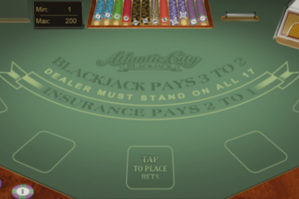 blackjack live Atlantic City