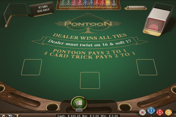 blackjack live pontoon